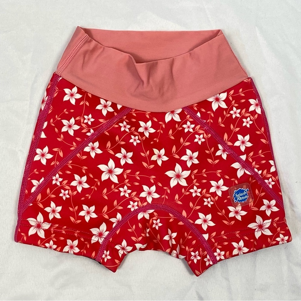 Splash About Floral Red Swimwear Bottoms 2-3 Years